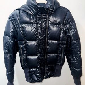 Nike Real Goose Down Black Puffer Jacket